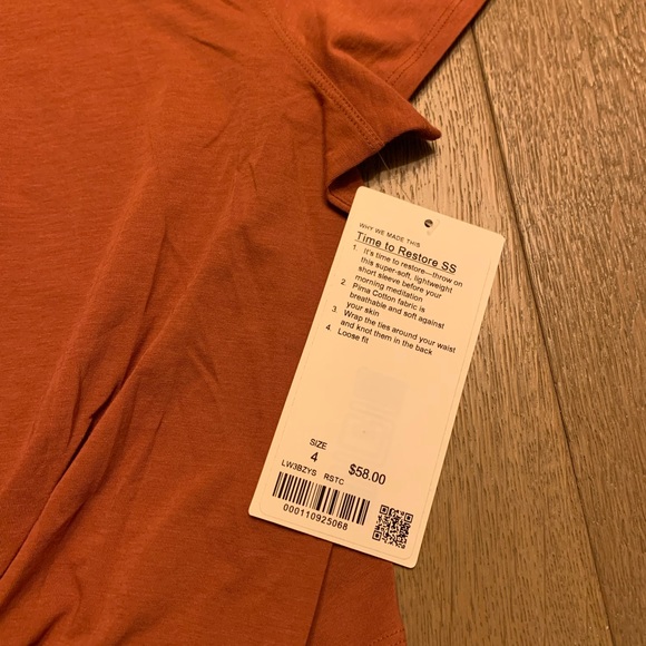 Rustic clay time to restore short sleeve size 4 - Picture 3 of 5